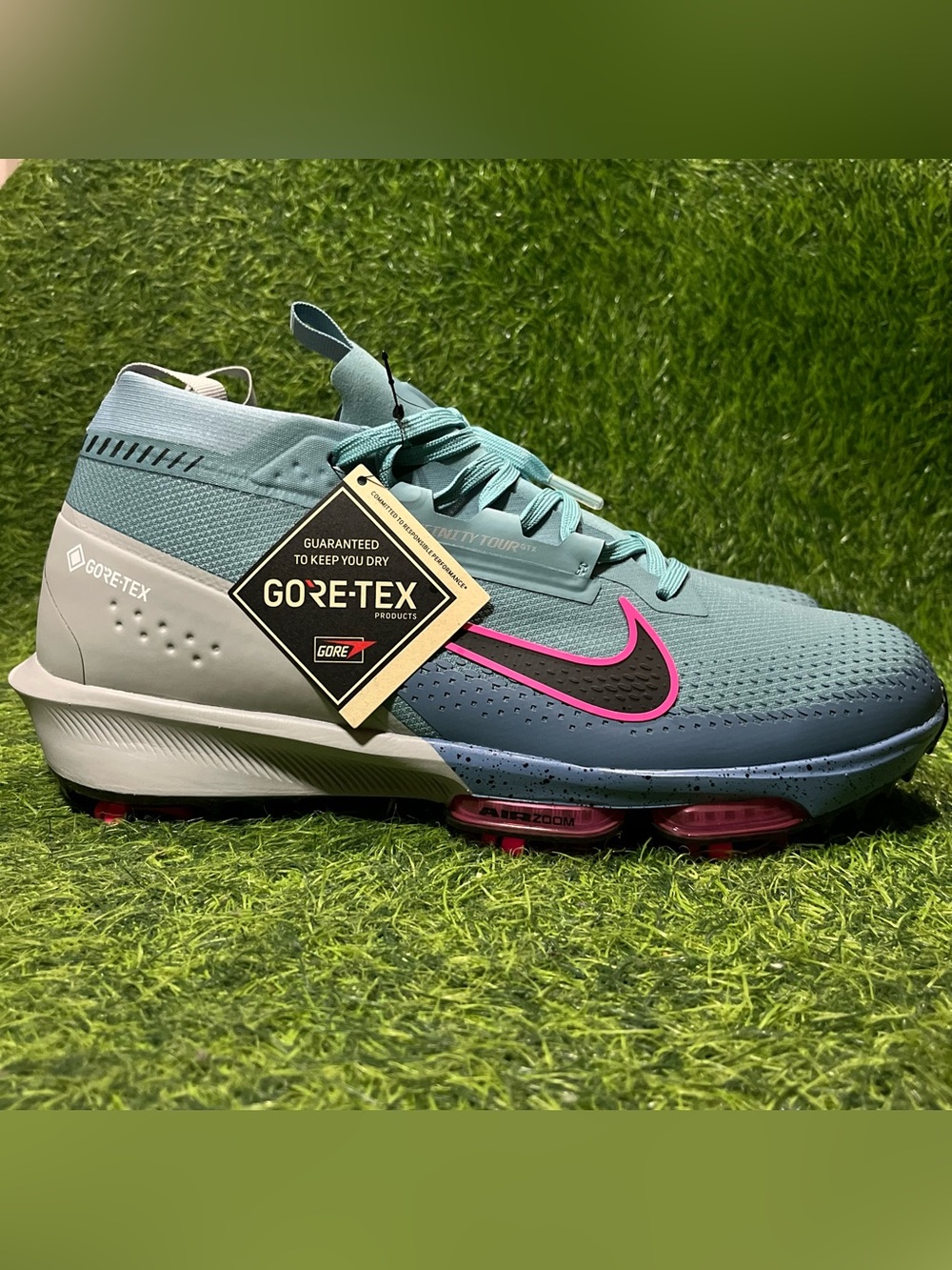NEW Nike Air Infinity Tour 2 Gore-Tex Waterproof Golf Shoes Men Sz 12 FV4898-400
